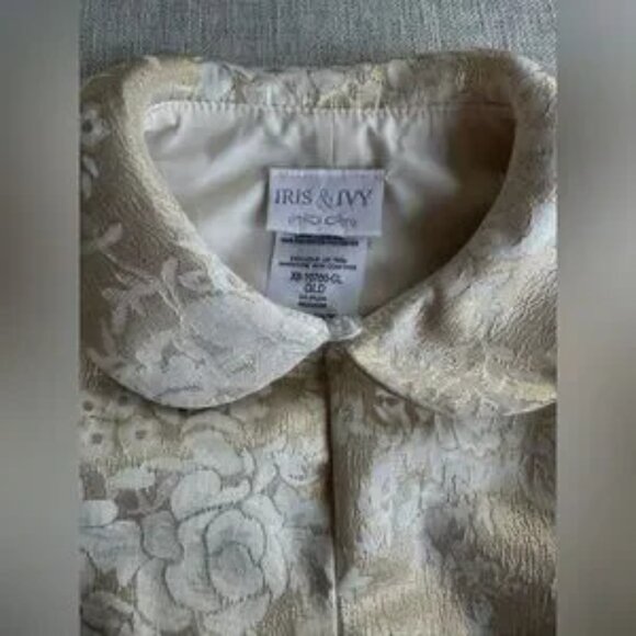 Iris & Ivy NWT Gold Jacket and Dress (size 3T) - Picture 9 of 11